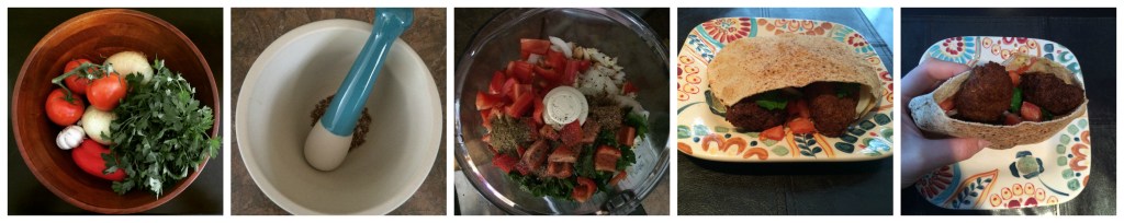 Falafel Collage